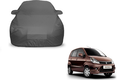 Amanzo Car Cover For Maruti Suzuki Zen Estilo (With Mirror Pockets)(Grey)
