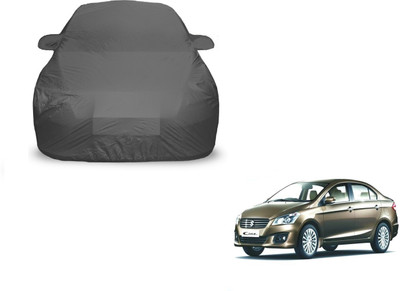 Auto Hub Car Cover For Maruti Suzuki Ciaz (With Mirror Pockets)(Grey)