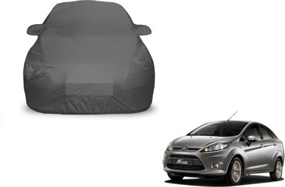 Amanzo Car Cover For Ford Fiesta (With Mirror Pockets)(Grey)