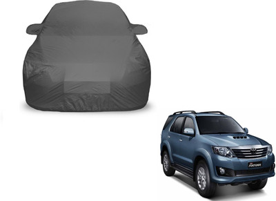 Amanzo Car Cover For Toyota Fortuner (With Mirror Pockets)(Grey)