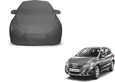 Amanzo Car Cover For Maruti Suzuki S-Cross (With Mirror Pockets)(Grey)