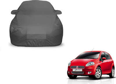 Amanzo Car Cover For Fiat Punto (With Mirror Pockets)(Grey)