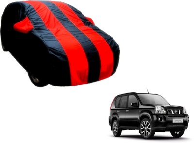 Flipkart SmartBuy Car Cover For Nissan X-Trail (With Mirror Pockets)(Black, Red)