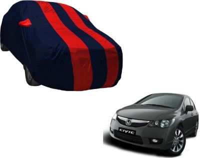 Amanzo Car Cover For Honda Civic (With Mirror Pockets)(Multicolor)