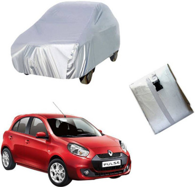 AutoRetail Car Cover For Renault Pulse (Without Mirror Pockets)(Silver)