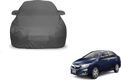 Amanzo Car Cover For Honda City (With Mirror Pockets)(Grey)
