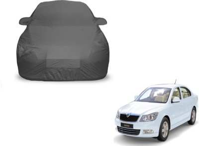 Amanzo Car Cover For Skoda Laura (With Mirror Pockets)(Grey)