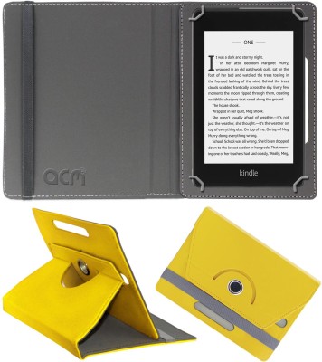 ACM Flip Cover for Kindle Paperwhite 6 inch(Yellow, Cases with Holder, Pack of: 1)