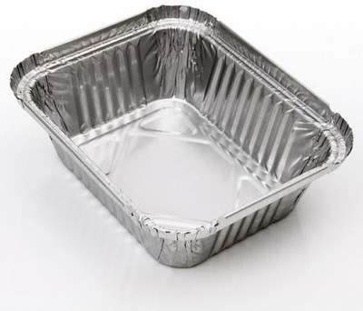 KNV Paper Utility Container  - 450 ml(Pack of 150, Silver)