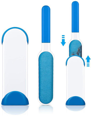 Efinito Pet Hair, Dust, Lint Remover for Clothing & Furniture - Double Sided, Self-Cleaning & Reusable Wet and Dry Duster Set