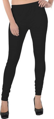 Paryag Hosiery Western Wear Legging(Black, Solid)