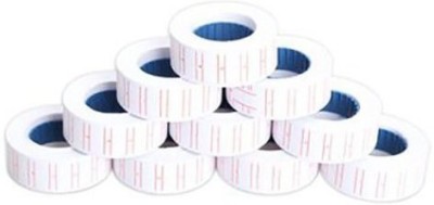 Niyam Self-Adesive Single line Paper permanent adhesive Paper Label(White)