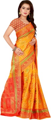 Kuki Embellished Banarasi Art Silk Saree(Multicolor)