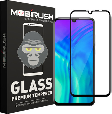MOBIRUSH Edge To Edge Tempered Glass for Honor 20 Lite(Pack of 1)