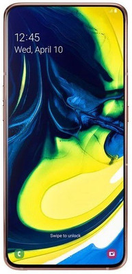 BLACK GORILLA Tempered Glass Guard for Samsung Galaxy A80(Pack of 1)