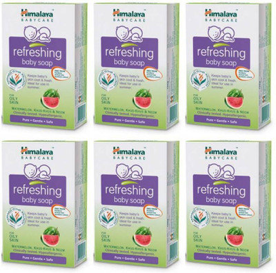 Himalaya Herbals Refreshing Soap(6 x 125 g)