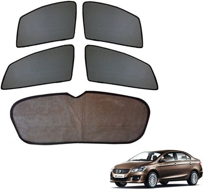 KOZDIKO Side Window, Rear Window Sun Shade For Maruti Suzuki Ciaz(Black)
