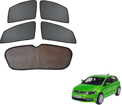 KOZDIKO Side Window, Rear Window Sun Shade For Volkswagen Polo Exquisite(Black)