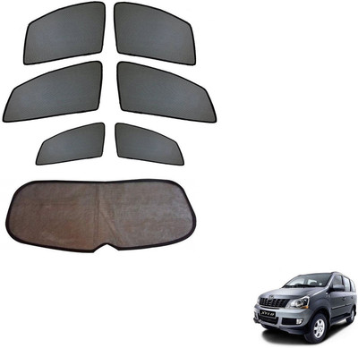 KOZDIKO Side Window, Rear Window Sun Shade For Mahindra Xylo(Black)