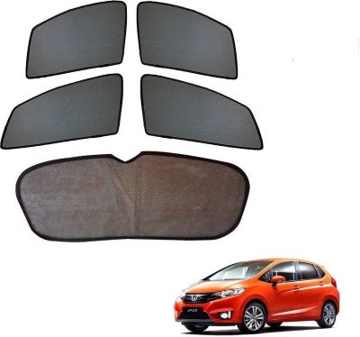 KOZDIKO Side Window, Rear Window Sun Shade For Honda Jazz(Black)