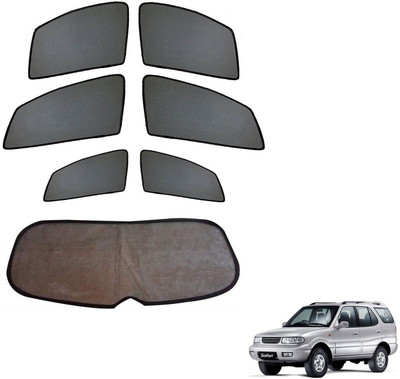 KOZDIKO Side Window, Rear Window Sun Shade For Tata Safari Dicor(Black)