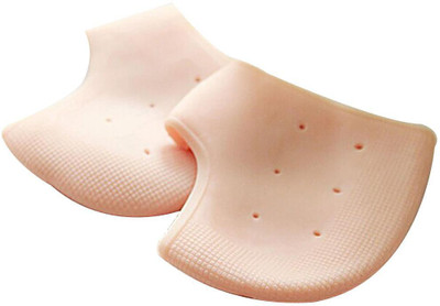 VANIJA Heel Anti Crack Set Free Size Heel Support(Beige)