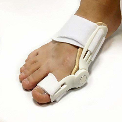 Frackson Bunion Aid Splint Movable for Feet Protection and Correction Hallux Valgus Splints(White)