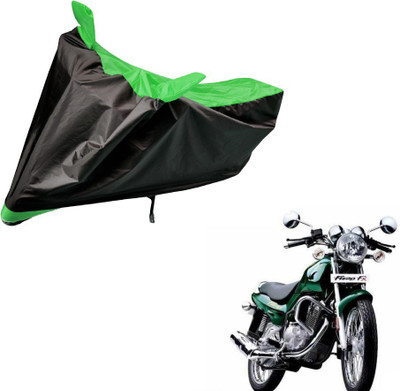 Auto Hub Two Wheeler Cover for TVS(Fiero F2, Black, Green)