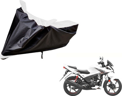 Auto Hub Two Wheeler Cover for Hero(Ignitor, Black, White)