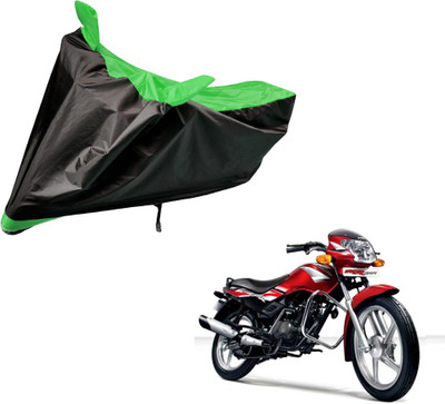 Amanzo Two Wheeler Cover for TVS(Star Sport, Black, Green)