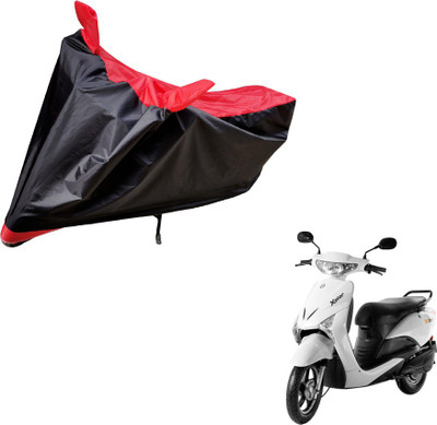 Auto Hub Two Wheeler Cover for Universal For Bike(Yo Xplor, Black, Red)
