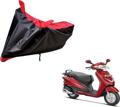 Auto Hub Two Wheeler Cover for Hero(Duet, Black, Red)