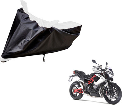 Amanzo Two Wheeler Cover for DSK Benelli(TNT R, Black, White)