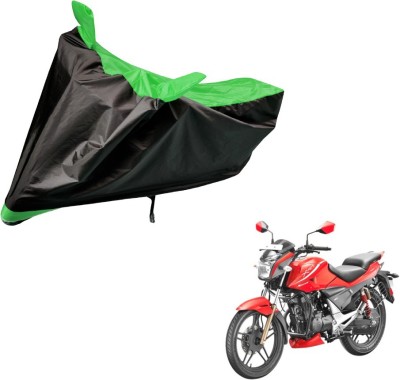 Auto Hub Two Wheeler Cover for Hero(Sport, Black, Green)