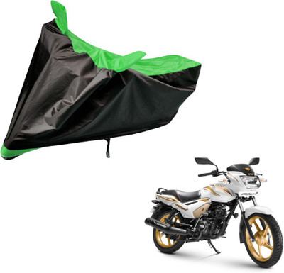 Auto Hub Two Wheeler Cover for TVS(Star City, Black, Green)