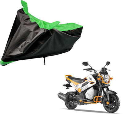Auto Hub Two Wheeler Cover for Honda(Black, Green)