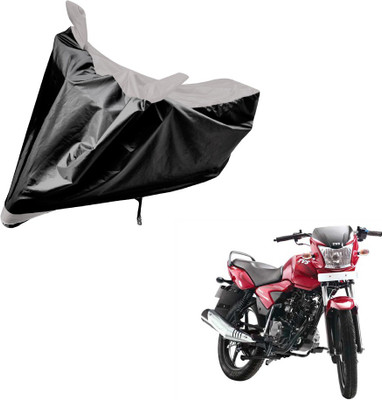 Auto Hub Two Wheeler Cover for TVS(Jive, Black, Silver)