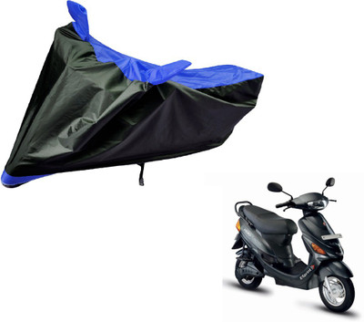 Auto Hub Two Wheeler Cover for Hero(E Sprint, Black, Blue)