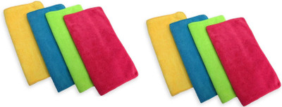 SOMUDEE Wet and Dry Microfiber Cleaning Cloth(8 Units)
