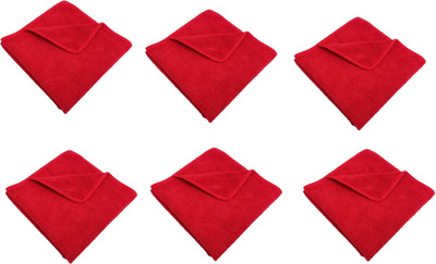 V Craft Microfiber Vehicle Washing  Cloth(Pack Of 6)