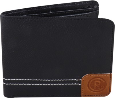 Royal Craft Men Black Artificial Leather Wallet(7 Card Slots)