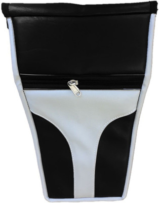 Supreme 076 - Premium Cover Grey shade Strap TVS Apache RTR 180 Bike Tank Cover(4 L)