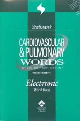 Cardiovascular & Pulmonary Words, 3/E on CD(English, CD-ROM, Stedman's)