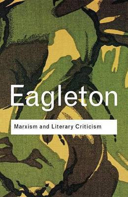 Marxism and Literary Criticism(English, Electronic book text, Eagleton Terry)