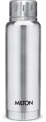 MILTON Elfin 300 Thermosteel 24 Hours Hot and Cold Water Bottle 300 ml Flask(Pack of 1, Silver, Steel)