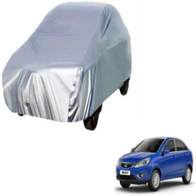 AutoRetail Car Cover For Tata Zest (Without Mirror Pockets)(Silver)