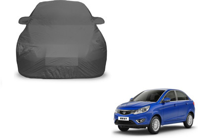 Amanzo Car Cover For Tata Zest (With Mirror Pockets)(Grey)