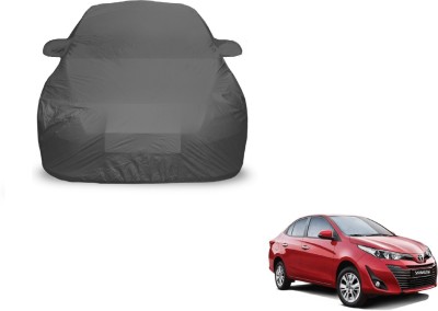 Flipkart SmartBuy Car Cover For Toyota Yaris (With Mirror Pockets)(Grey)