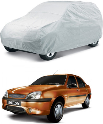 HMS Car Cover For Ford Ikon (Without Mirror Pockets)(Silver, For 2015, 2016, 2017, 2018 Models)