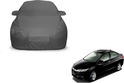 Amanzo Car Cover For Honda City i-Vtec (With Mirror Pockets)(Grey)